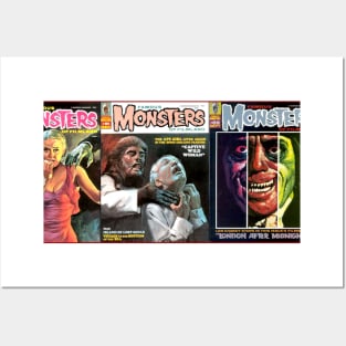 Classic Famous Monsters of Filmland Series 17 Posters and Art